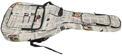 Generic Gitarrentasche, Akustik Gitarrentasche Gäller 41 Zoll Guitar Wasserdichte Gitarrväska Gepolsterte (40 i)