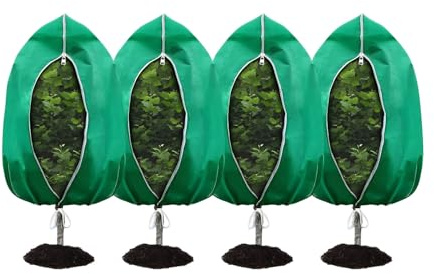 AMISENK Protezione da giardino riciclabile, realizzata in polistirene permanente nel tempo, protegge dal freddo artropodi e dai danni del sole, protegge dal ghiaccio durante tutto l'anno