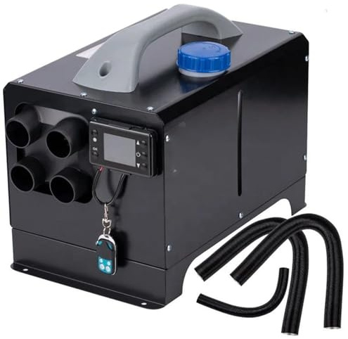 TECASDFG Riscaldatore Diesel da Parcheggio Parcheggio A Carburante, Riscaldatore per Auto da 12 V, Riscaldatore Portatile per Aria E Gasolio, Riscaldatore da Campeggio da 3 KW E 5 KW