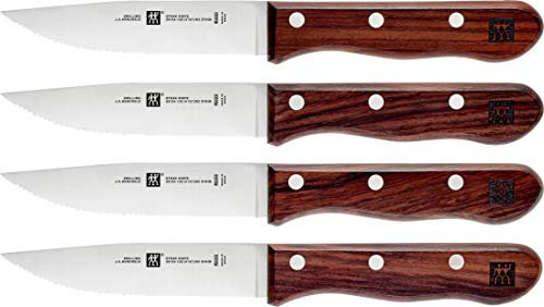 ZWILLING Juego 4 CHULETEROS Cuchillos universales de Cocina, No Aplica, Multicolor
