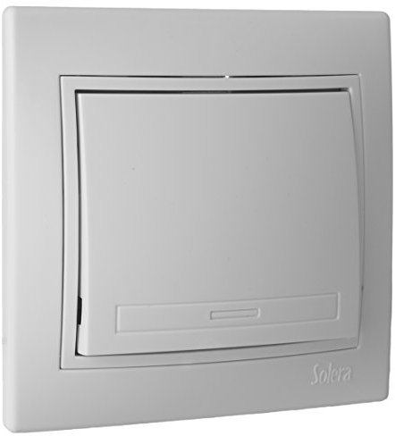 SOLERA 42905 CONMUTADOR/Interruptor 10AX 250V S.Europa, 50 W, 250 V, Neutro