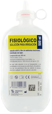 Suero fisiológico 0.9% irrigación apyr 10 unidades x 500 ml