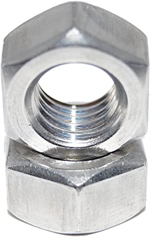 Sechskantmuttern M20 10 Stück DIN 934 A2-70 Edelstahl Muttern V2A Sechskant-Mutter