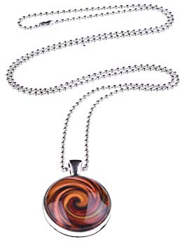 Adi Modeschmuck Kette 'Sabrina', Braun