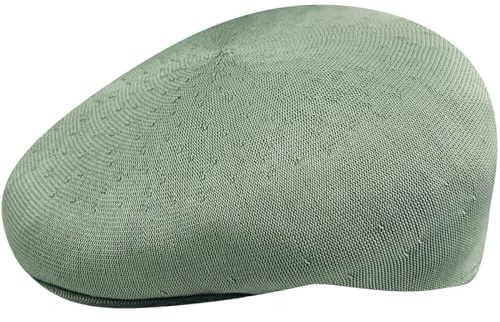 Kangol Tropic Summer Flatcap 504 Schiebermütze Schirmmütze Herrencap Sommercap Damencap Pepe Damen/Herren - mit Schirm Winter Herbst Frühjahr Sommer