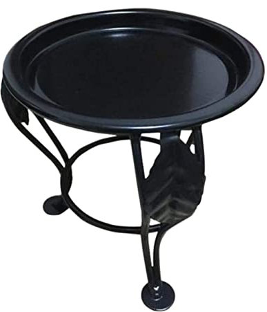 Blumenständer Blumenregal Blumenbank Metall-Blumentopf-Ständer, Mini-Pflanzenregal, Regal Für Indoor-Balkon-Schreibtisch, Sukkulenten Pflanzenständer Blumentreppe Pflanzenregal ( Color : Siyah , Size