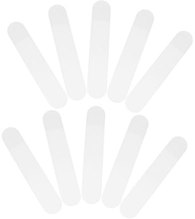 NUOBESTY 10stücke Transparente Stifteetuis Stiftebeutel Aus Kunststoff Aufbewahrungsbeutel Für Stifte Schreibwarenbeutel Stiftehalter Stiftetaschen Mattierte Stifteetuis Stifteaufbewahrungs