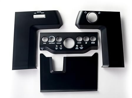 Panel Pops Formfitting Cover for the Barista Express BES870/BES870XL – Custom Color Panels (Black)