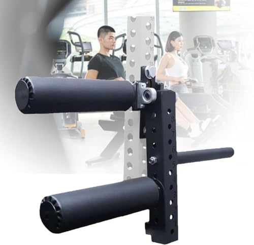 Beinstreckermaschine Verstellbar für Home Gym - Leg Curl Attachment, Fitness Rack Zubehör für Beinstrecker und Krafttraining