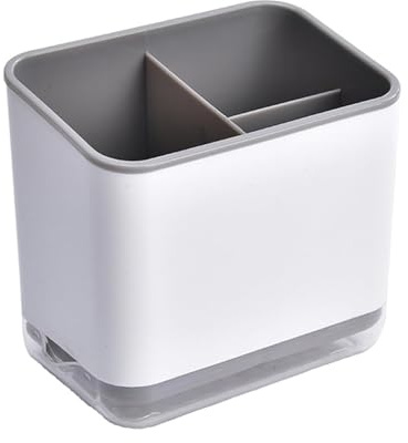 Escurridor de Cubiertos, Estante para Cubiertos Multifuncional, Escurreplatos para Cubiertos, Porta Utensilios de Cocina, para Utensilios de Cocina, Cesta de Secado y Tenedor, Cuchara de Drenaje ﻿