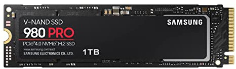 Samsung 980 PRO PCIe 4.0 NVMe SSD 1TB