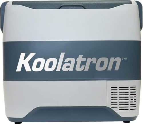 Koolatron SmartKool SK50 Portable Cooler Freezer 54 Quart / 50L Bluetooth Enabled 12V DC/110V AC Refrigerator for Travel, Camping, Car, Truck, Boat, RV, Tailgate, BBQ, Hotel