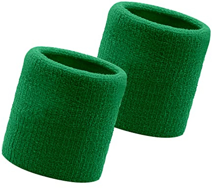 Flintronic Serre Poignets Bracelets pour Sports, 2 Pièces Bracelet Poignet de Sport, Serre Poignet Sweatbands Absorbants pour Gym/Tennis/Course/Basket-Ball