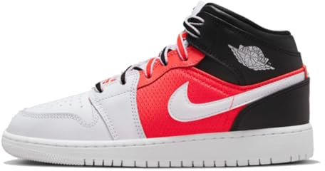 Air Jordan 1 Mid Aquatone (GS) Style-Code: DQ8423-400, Weiß, 36 EU