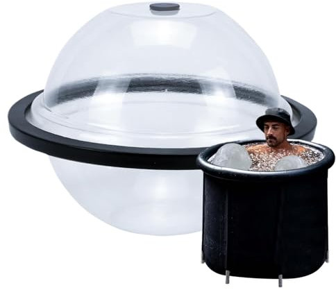 Kalttauch-Eisform – wiederverwendbare Eisblockform für Badewanne, Gefrierschrank, Getränke, Kühllösung, Baden, Wasserkühler, Silikondichtung für Männer und Frauen