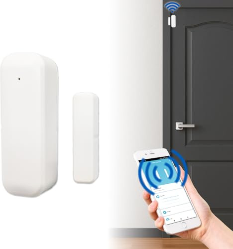 LED ATOMANT Sensor Apertura Puerta y Ventana WiFi con Aviso Movil