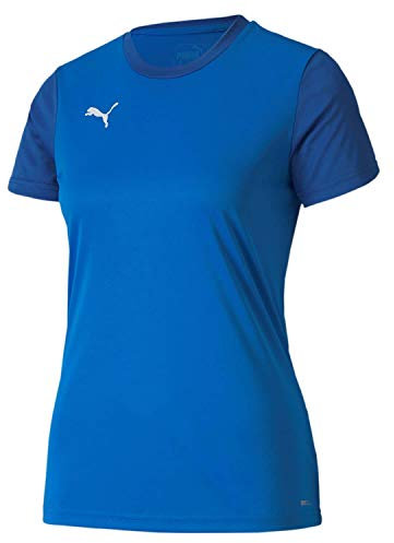 PUMA Damen teamGOAL 23 Sideline Tee W T-Shirt, Electric Blue Lemonade-Team Power Blue, XXL