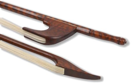 ModouString Double bass bow 3/4 Baroque style Snakewood Straight AAA Bow Hair Well Balance Handmade (German Style)