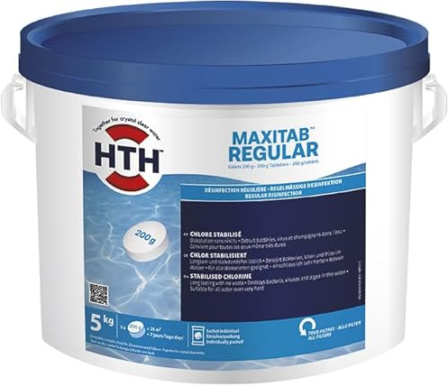 HTH Maxitab 200g Chortabletten für einen mittleren - grossen Pool