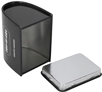 LUCKDANO Contenedor de Eliminación de Cuchillas de Afeitar, Barber Straight Vane/Wing Barber Straight Vane/Wing Vane/Wing Bank Bank Cases AFETYStorage Gran Capacidad Caja de Nave de Nave de