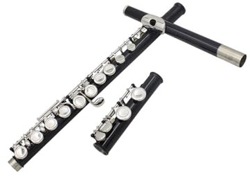 flautas Profesionales Para Principiantes Flauta Travesera De 16 Agujeros Con Llave E Y Cuerpo De Cobre Blanco En Color C Instrumento Para Principiantes Con Estuche De Cuero