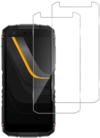 Haofun Schutzfolie für DOOGEE Fire 3 Pro/Fire 3/ Fire 3 Ultra für Panzerglas, 2 Stück HD/9H Härte Schutzglas, Anti-Kratzer Panzer Schutz Glas, Langlebiges Schutzfolie, Full Screen, Ölbeständig