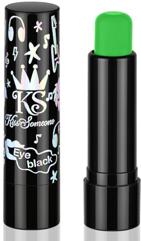 AYBUY Body and Facial Painting Sticks Bar Ansiktsmålning Svett Vattentät Hög Pigmentering Giftfria Kroppsfärgspinnar för Halloween Cosplay Militär Karneval (grön)