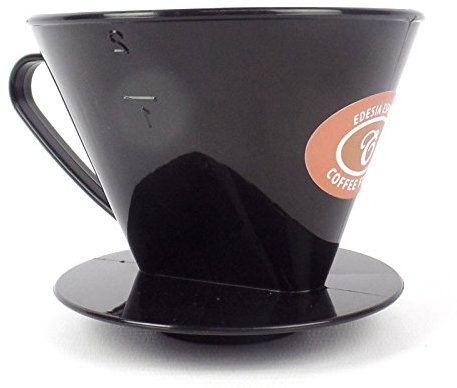 Black Plastic Coffee Filter Cone (2)