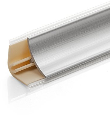 DQ-PP 1,5m WINKELLEISTE – Aluminium – 13 x 13mm – PVC – Küchenleiste Arbeitsplatte Abschlussleiste Küchenabschlussleiste Wandabschlussleiste Tischplattenleiste