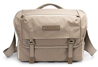 Vanguard Veo RANGE38 BG - Bolso Bandolera para cámara réflex Digital o sin Espejo, Color Beige