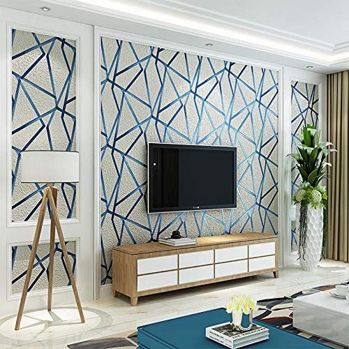 Papier peint non tissé à rayures minimaliste moderne uni 3d rayé chambre salon TV fond d'écran papier peint 3d foot gris noir poster pierre photo salon-250cm×170cm