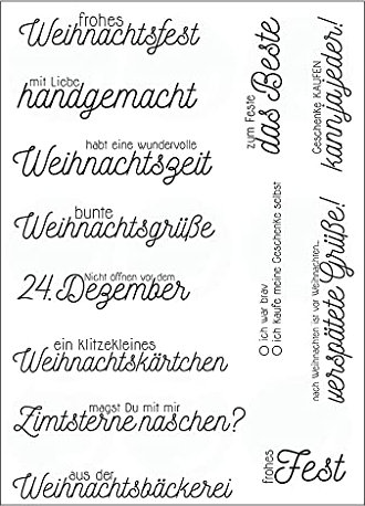 Deutsch Transparente Briefmarke, Silikon Stempel Set, Clear Stamps,DIY Scrapbooking Werkzeug Bastelei