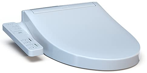 TOTO® WASHLET® KC2 Electronic Bidet Toilet Seat with Heated Seat and SoftClose Lid, Elongated, Cotton White - SW3024#01
