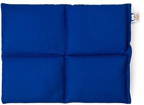 Sensory Owl Almohada Pesada Cojin Sensorial De Regazo Terapéutico para Niños Y Adultos Alivio del Estrés Ansiedad 2 kg 2 kg 30 x 40 cm Azul