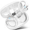 Wireless Earbuds, 75H Bluetooth 5.3 Headphones Wireless Running with ENC Noise Cancelling Mic, IP7 Waterproof Bluetooth Earphones 3D Deep Bass Over Ear, Sports Ear buds Earhooks for iOS/Android, White