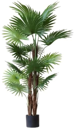 Kunstpflanzen Großer künstlicher Baum, grüne Pflanze, künstlicher Baum für Zuhause, Büro, drinnen und draußen, moderne Dekoration, Geschenke, leicht zu reinigende künstliche Pflanzen Kunstblumen