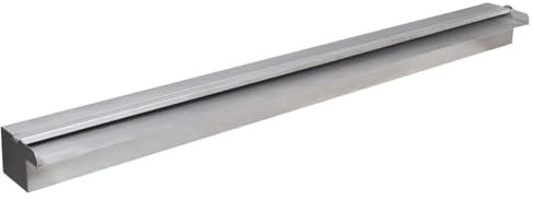 ShGaxin Cascata per Laghetto Rettangolare con LED in Acciaio Inox 90 cm,Arredo,Fontane e laghetti,Fontane e cascate ornamentali-41674