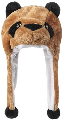 Mütze Mit Ohren Tier Cosplay Hut Springen Pop Up Schlagen Fashion Tiermütze Animals Stoffhut Kuschelige Plüschmütze Für Kinder Jungen Mädchen Lustiges Tierkostüm Für Party Kindergeburtstag Fasching