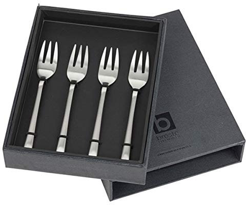 Broste Copenhagen 14479070 Hune Kuchengabel Set, Edelstahl, 15cm