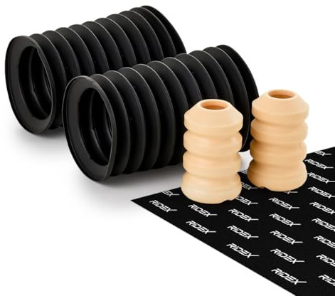 RIDEX Staubschutzsatz Stoßdämpfer Vorne Service Kit Kompatibel mit MERCEDES-BENZ 190 W201 Stufenheck W124 W124 T-modell S124 E-Klasse Limousine W124 W124 Coupe C124