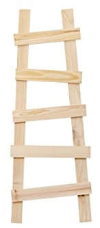 Dekorative Leiter aus Paletten (Natürlich ohne Lackierung)