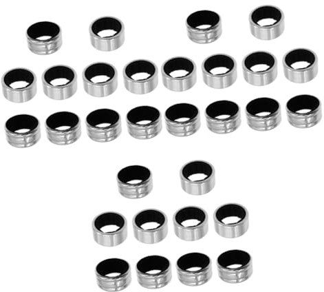 TOPBATHY 30pcs Wine Drip Stop Ring Bottle Collar Ring for Bottles Drip for Wine Collar Leak-Overflow Protection