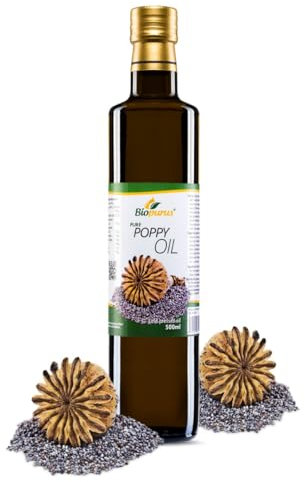 Biopurus Premium Cold Pressed Blue Poppy Seed Oil 500ml
