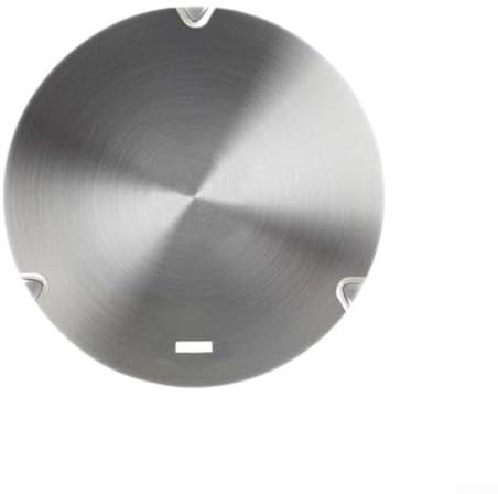 Yuanpgky Piastra super magnetica in acciaio inossidabile per fornelli a induzione, 18 cm/22 cm/26 cm, compatibile con moka e varie pentole (C)