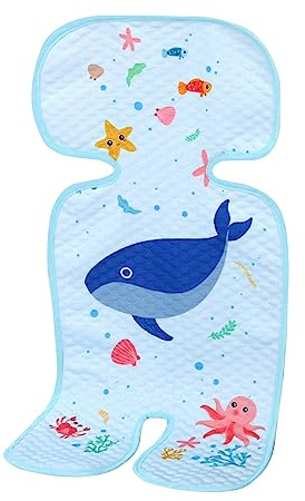Cojines para silla alta, alfombrillas de refrigeración para silla de paseo, almohadillas transpirables para cochecitos de bebé, almohadilla para bebés