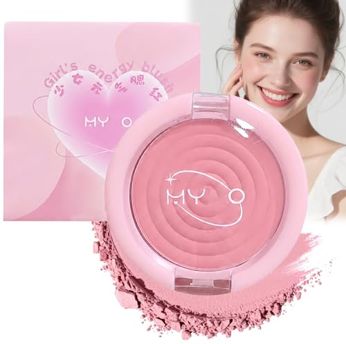 Powder Blush, Matte Finish, Petal Buildable Colour Face Blusher