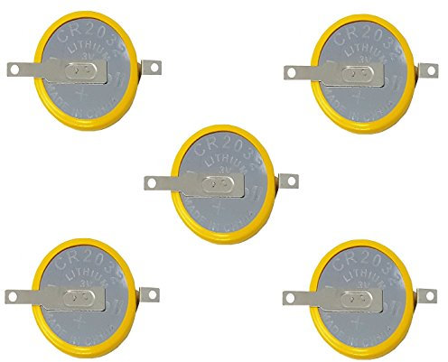 Eunicell CMOS F2 Lithium Knopfzellen 3V – 5 Stück – für CMOS, BIOS, Mainboards & Elektronikgeräte