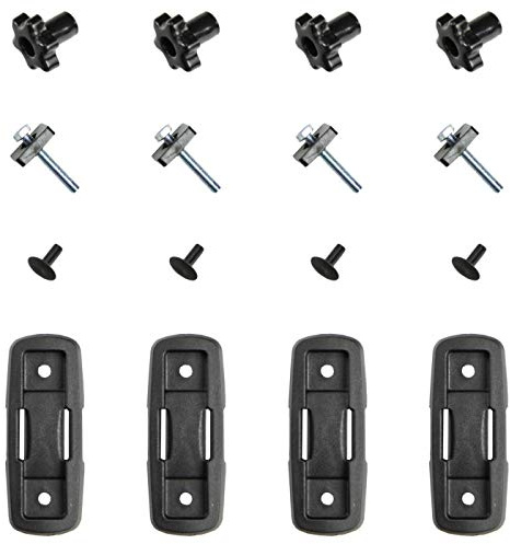 G3 Universaler 20-23 mm T-NUT Adapter Aluminium-Dachträger 4 Stücke komplette