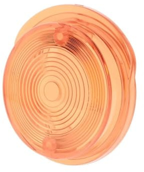 2EXTREME Blinkerglas vorn rund orange kompatibel für SIMSON S 50 51 70 75-90 2Takt 3 4 Gang Mofa Moped