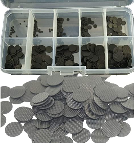 (Pack of 100) 1.5mm~10mm，Replacement Repair Rubber Conductive Button Pad Keypads Kit，Buttons Repair Replacement Part, for IR Remote Control, Xbox Playstation PS4 Switch Pro Game Controller
